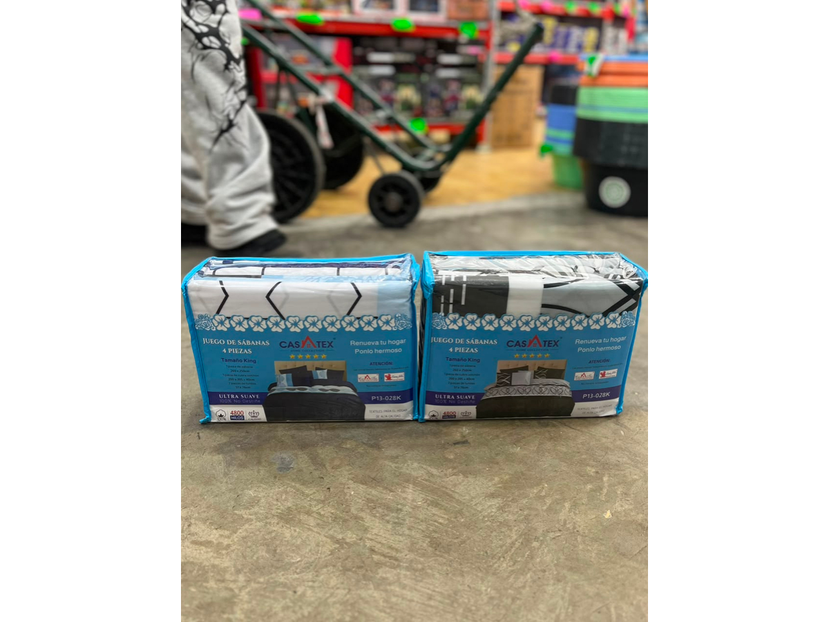 JUEGO DE SÁBANAS KING CASATEX