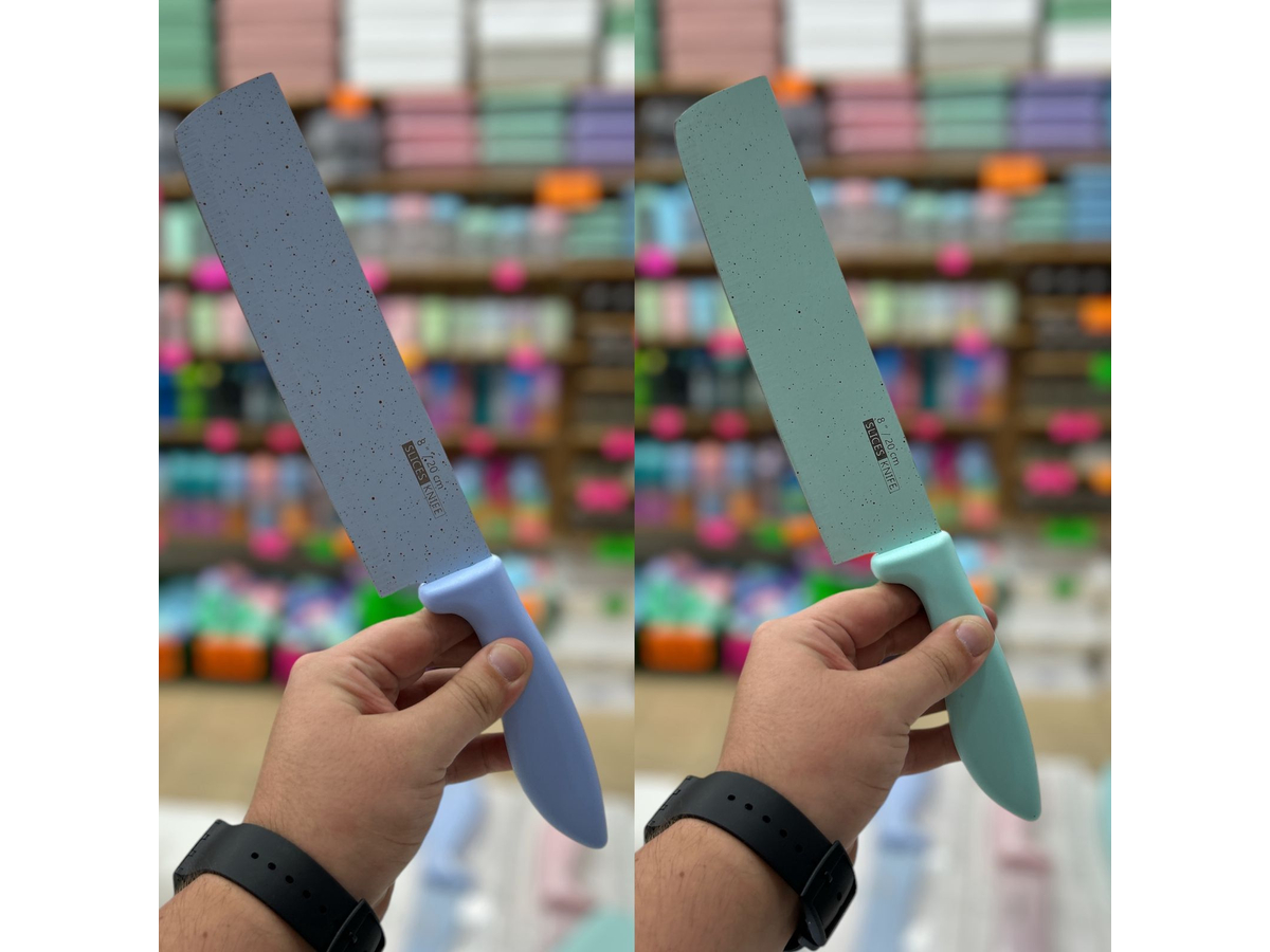 CUCHILLA RECTA KNIFE GRANITO PASTEL