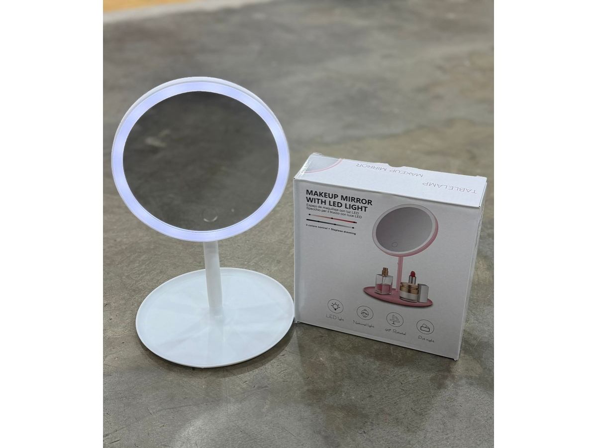 ESPEJO LED DE MAQUILLAJE CON LUZ REGULABLE