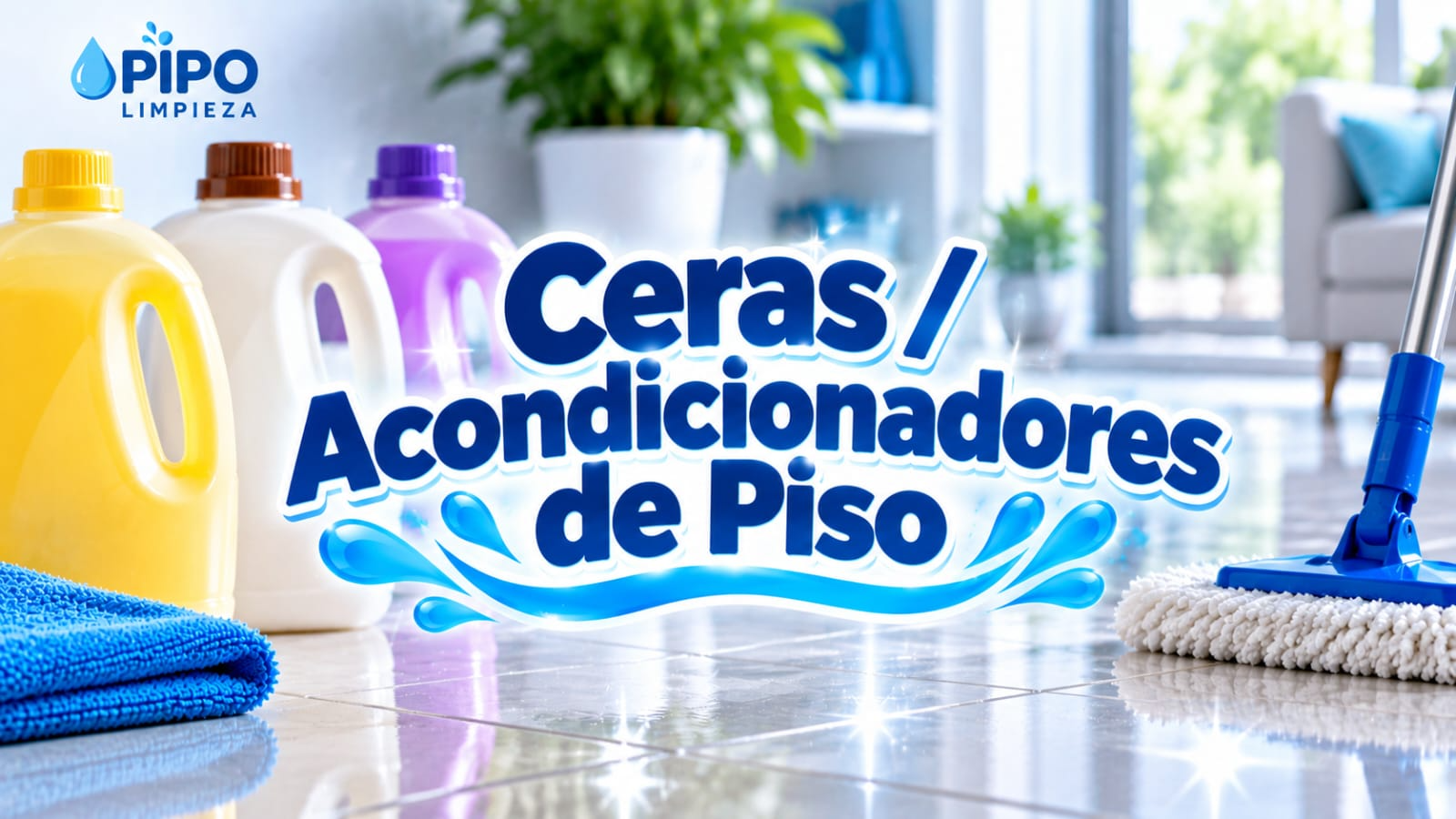 Ceras / Acondicionadores de Piso