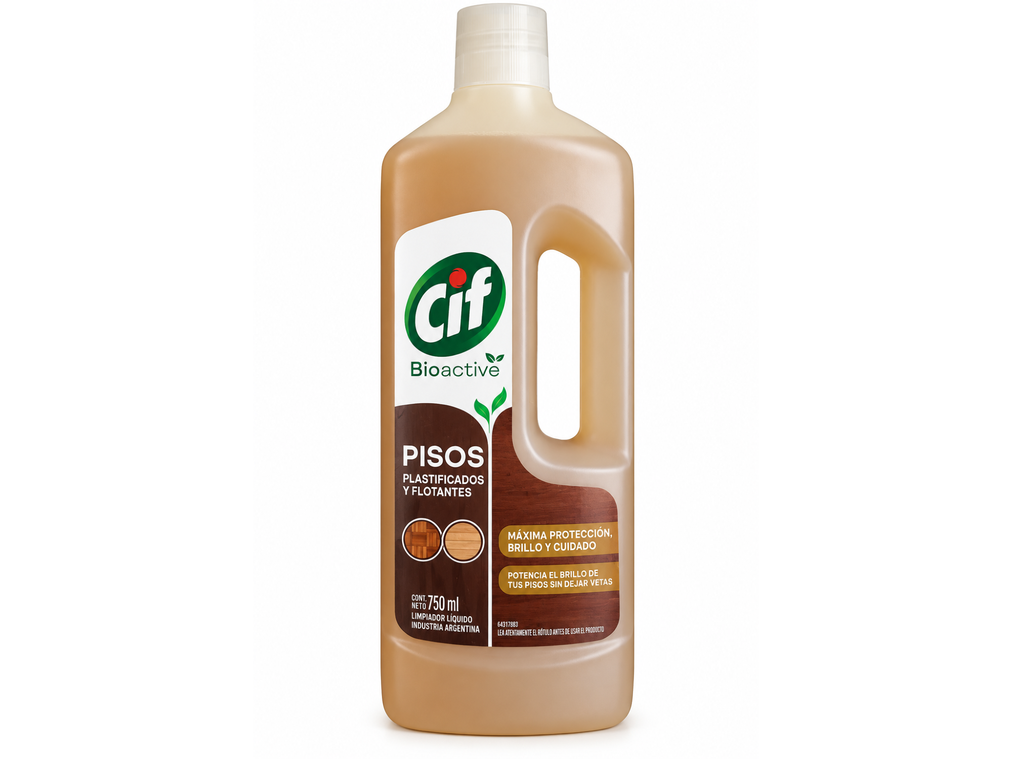 Pisos Flotantes y Plastificados Cif x 750 ml
