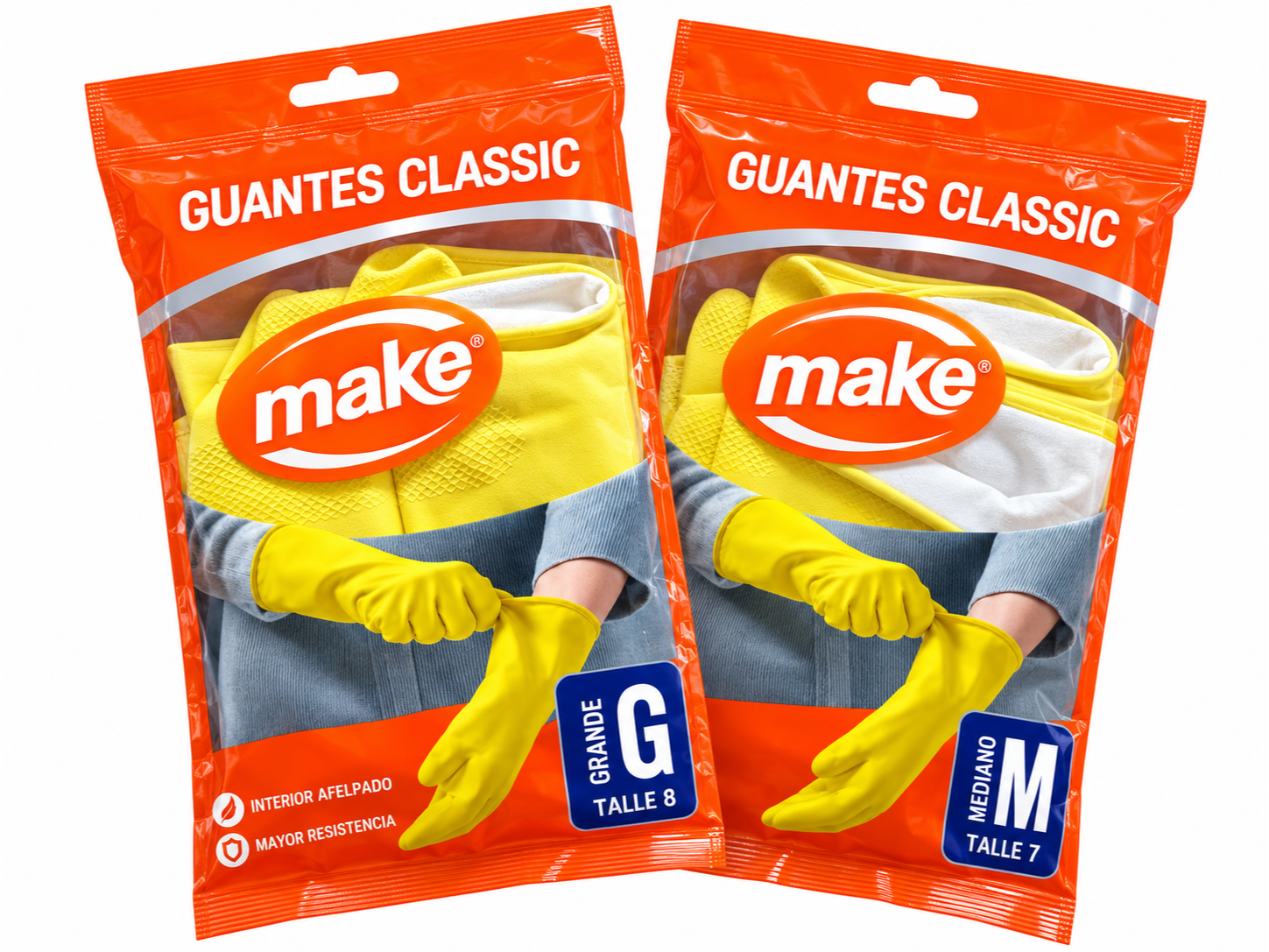Guantes Make Interior Afelpado