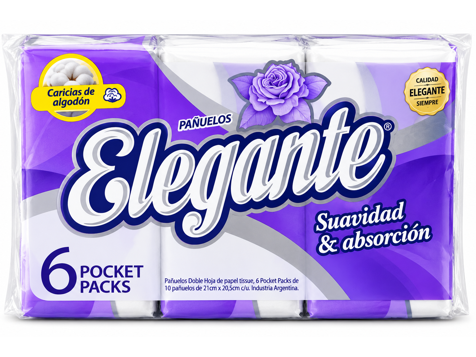 Pañuelos Elegante 6 x 12 un