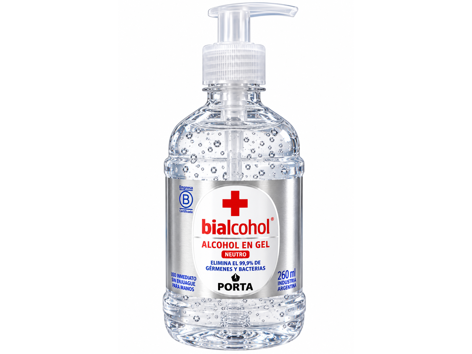 Alcohol en Gel Neutro Bialcohol x 250 ML