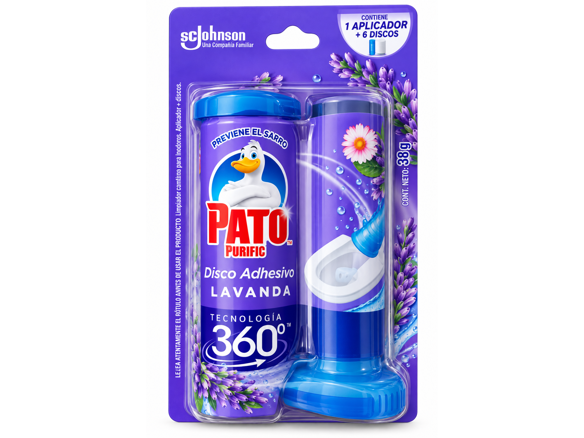 Disco Adhesivo Inodoros Pato