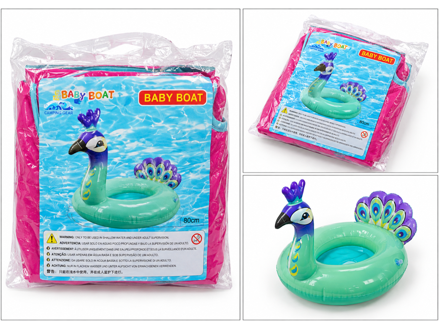 Inflable Bote Pava Real