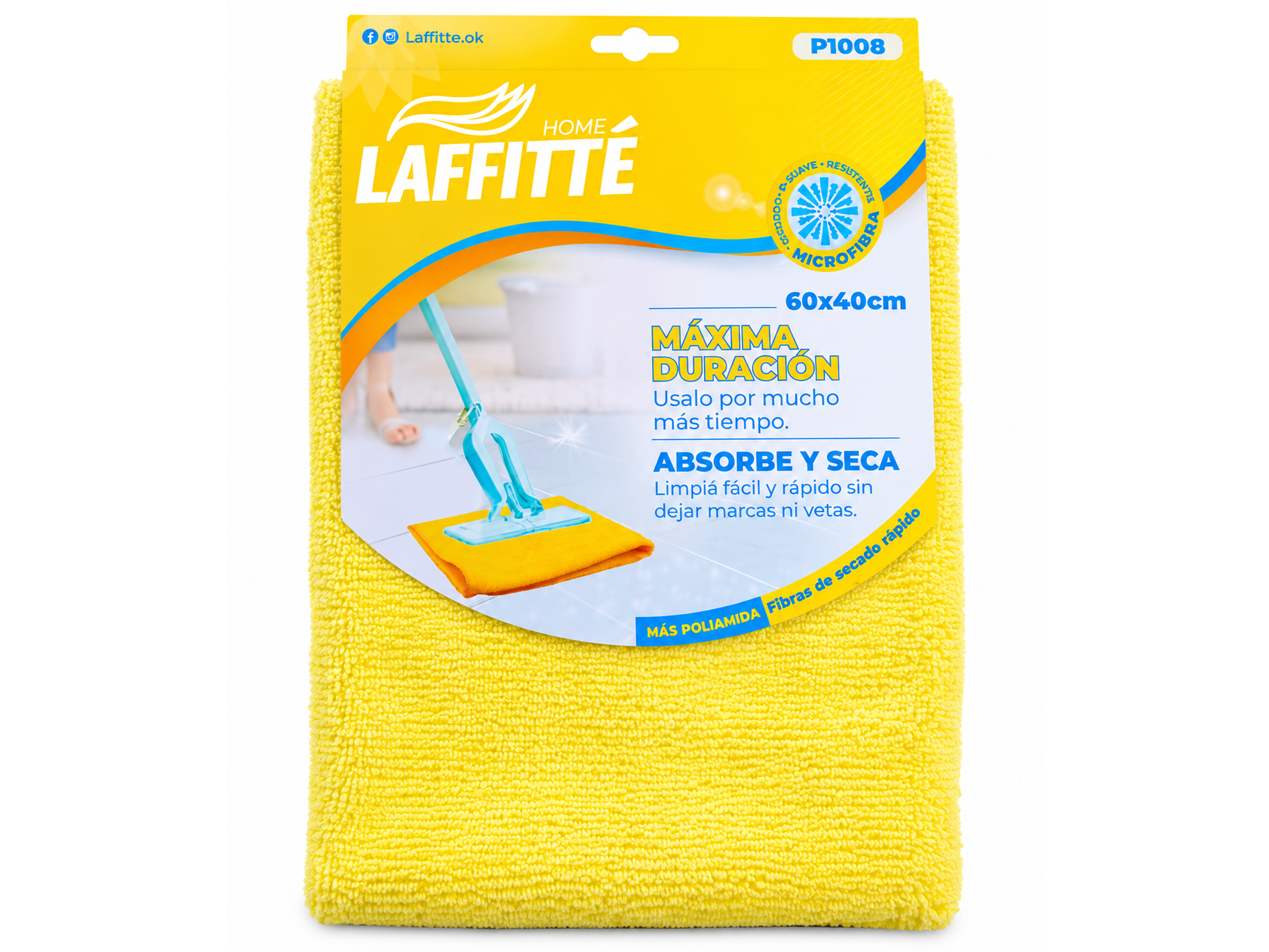 Trapo de Piso Microfibra Laffitte