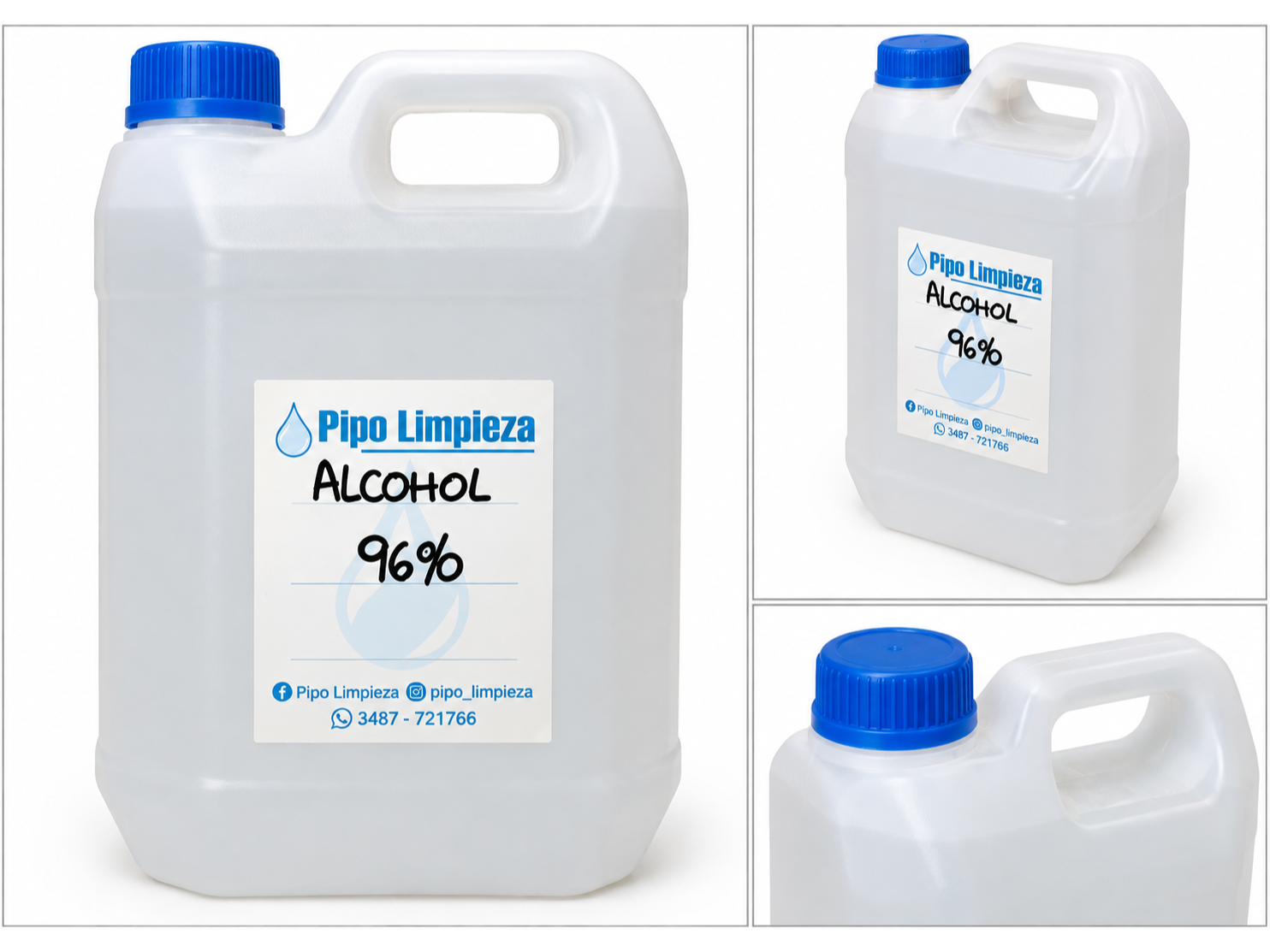 Alcohol al 96% x 5 lt