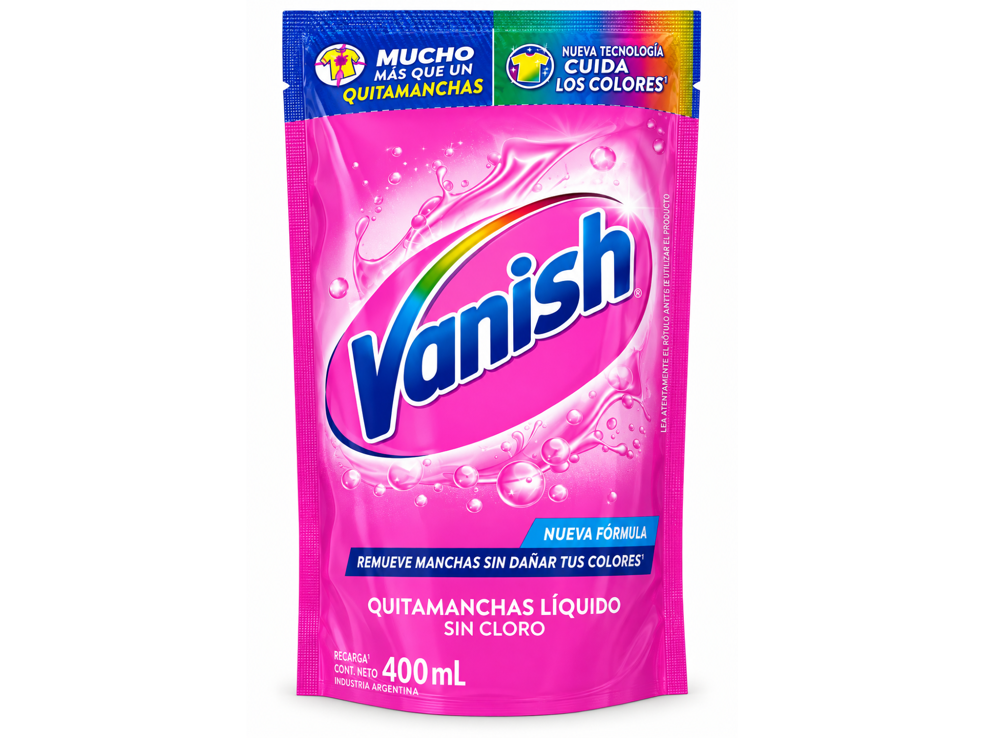 Quitamanchas Vanish 400 ml Ropa Color