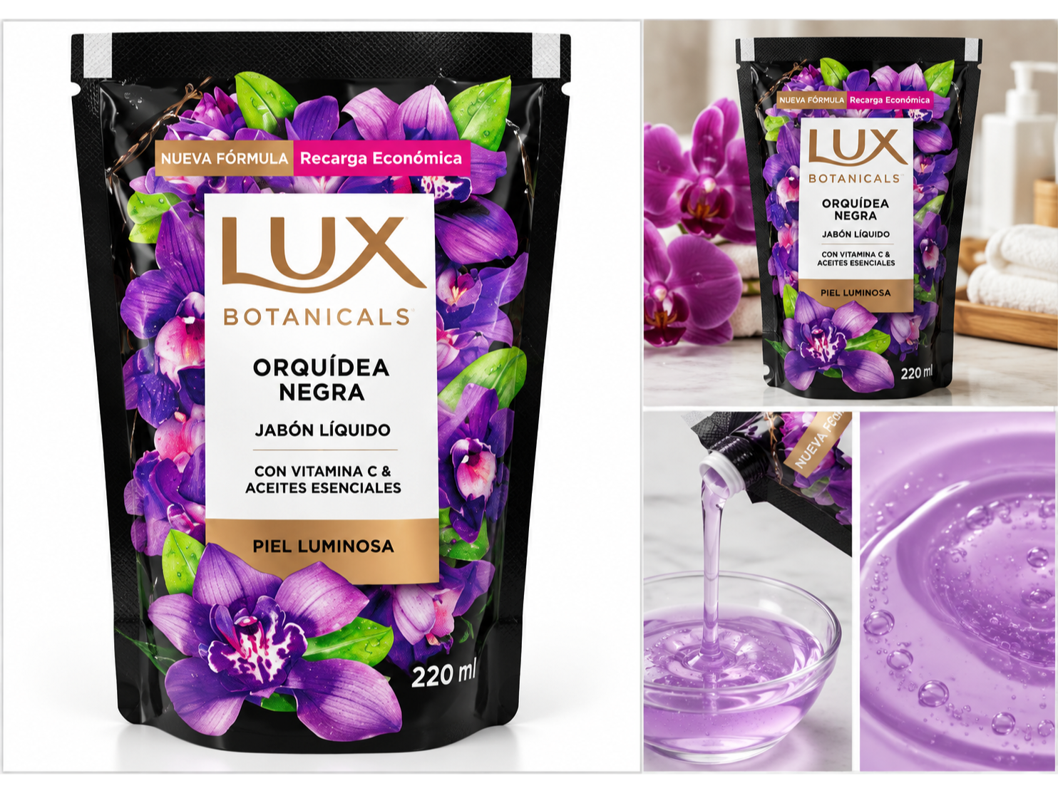 Jabón Líquido Lux x 220 ml DP
