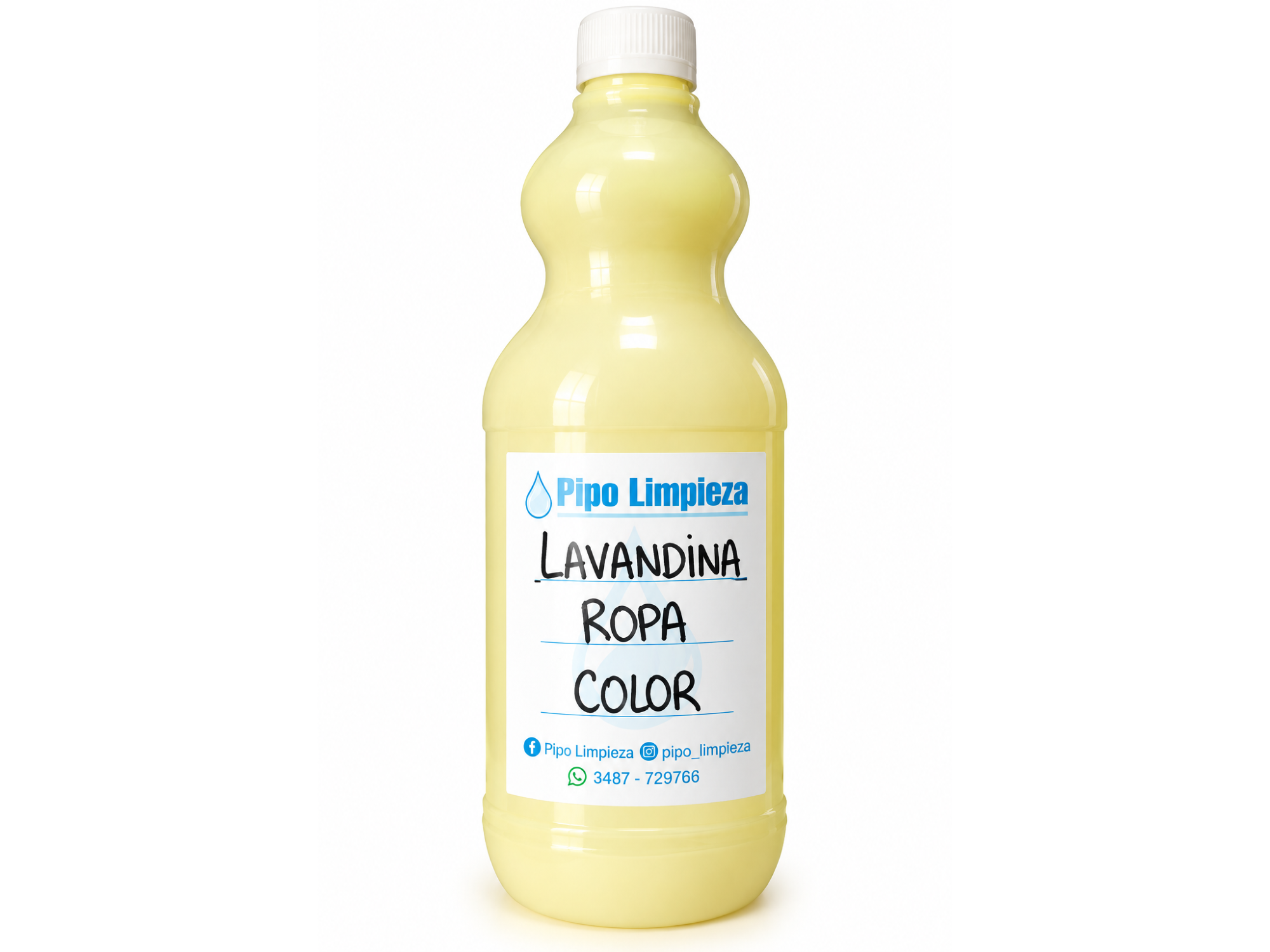 Lavandina Ropa Color x 1 lt de Pipo Limpieza