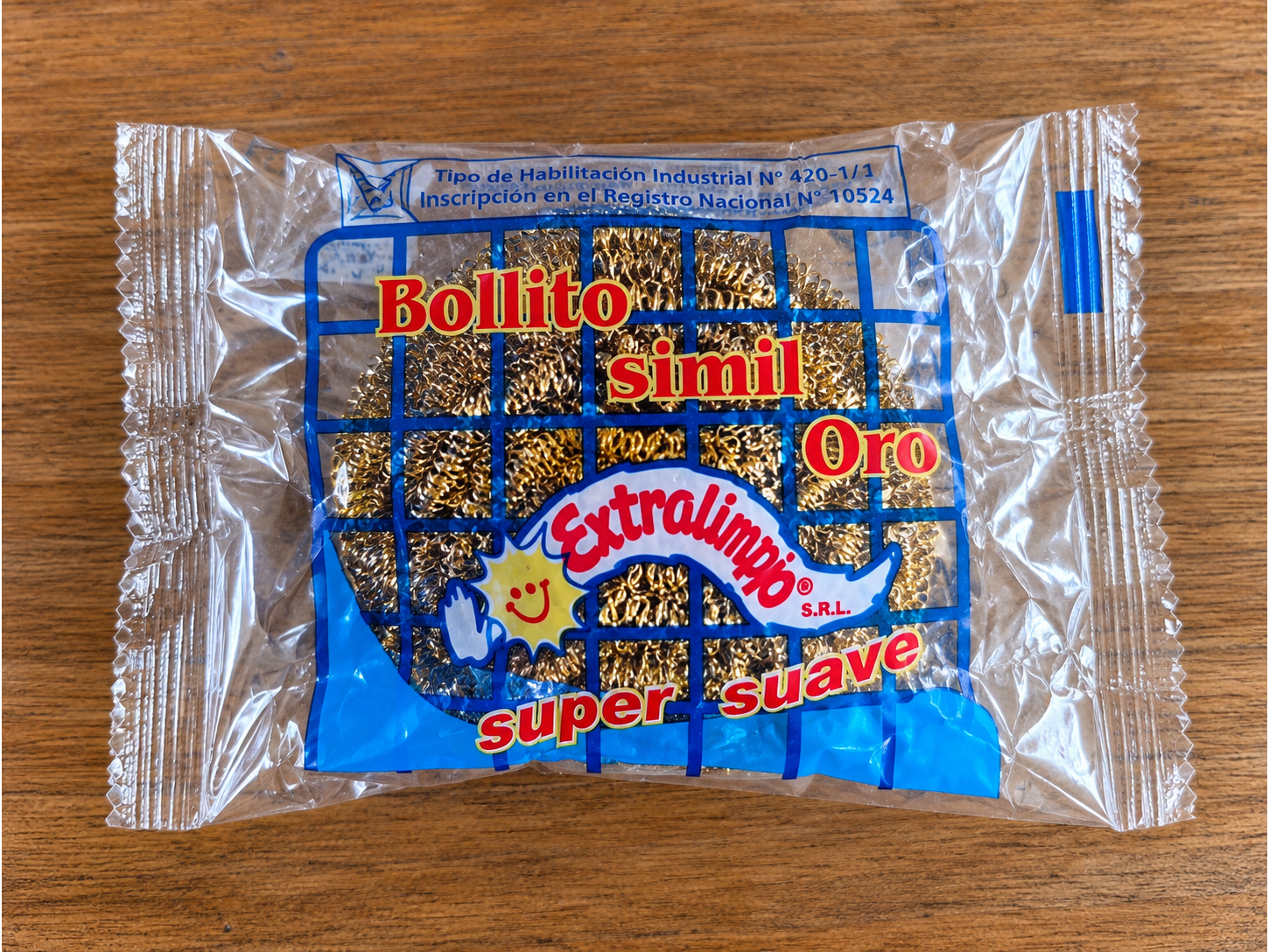 Esponja Dorada x 30 gr Extralimp