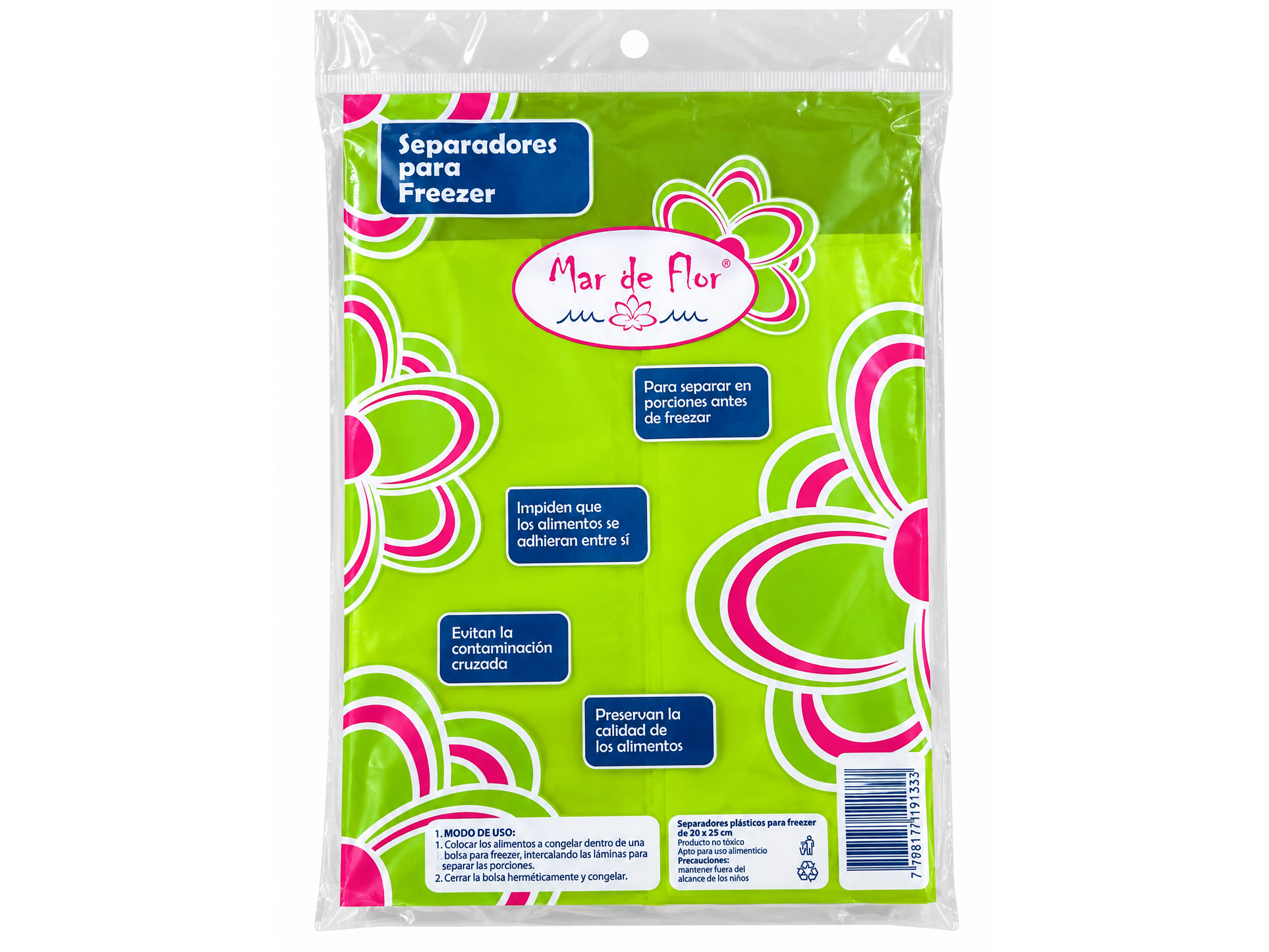 Separadores para Freezer x 50 un