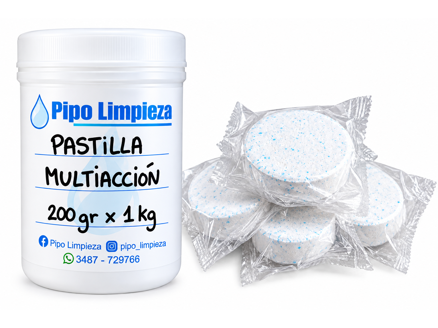 Pastillas Multiacción 200 gr