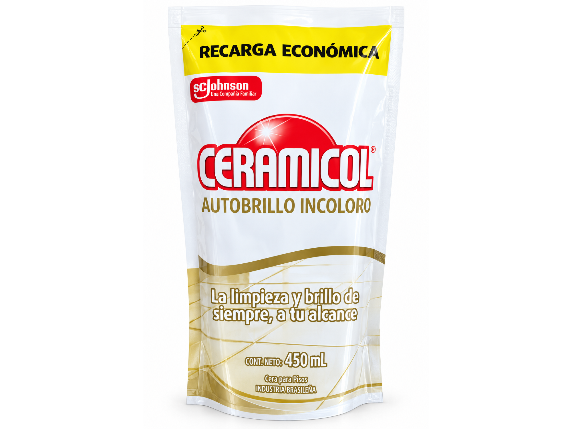 Cera Autobrillo  Cerámicos x 450 ml  Incolora
