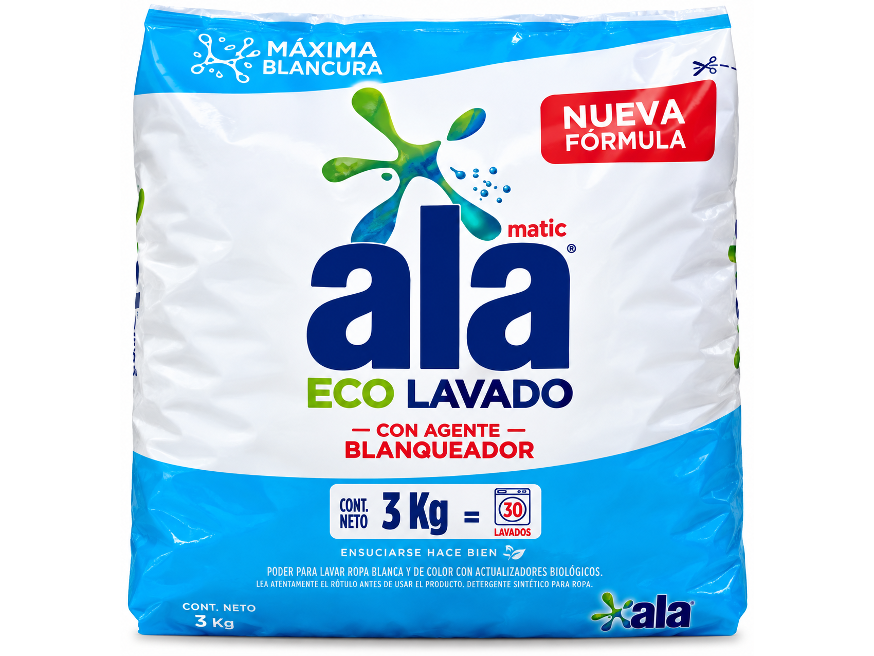Jabón en Polvo Ala x 3 kg Matic
