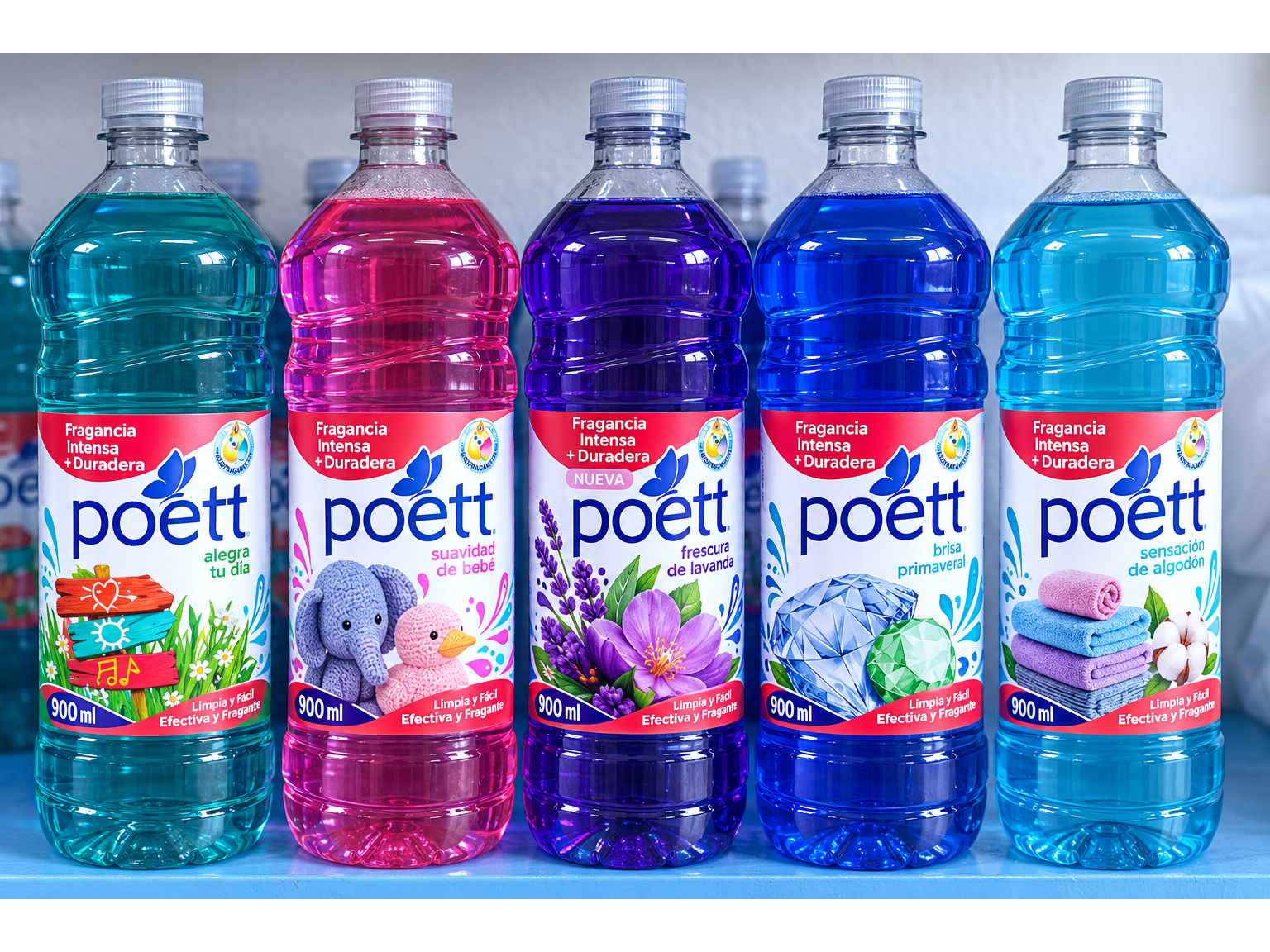 Desodorante de Piso Poett x 900 ml