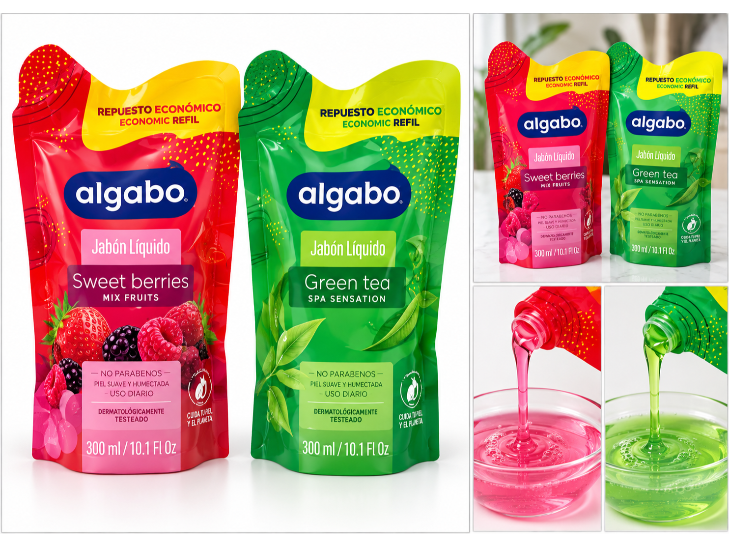 Jabón Líquido Algabo x 300 ml DP