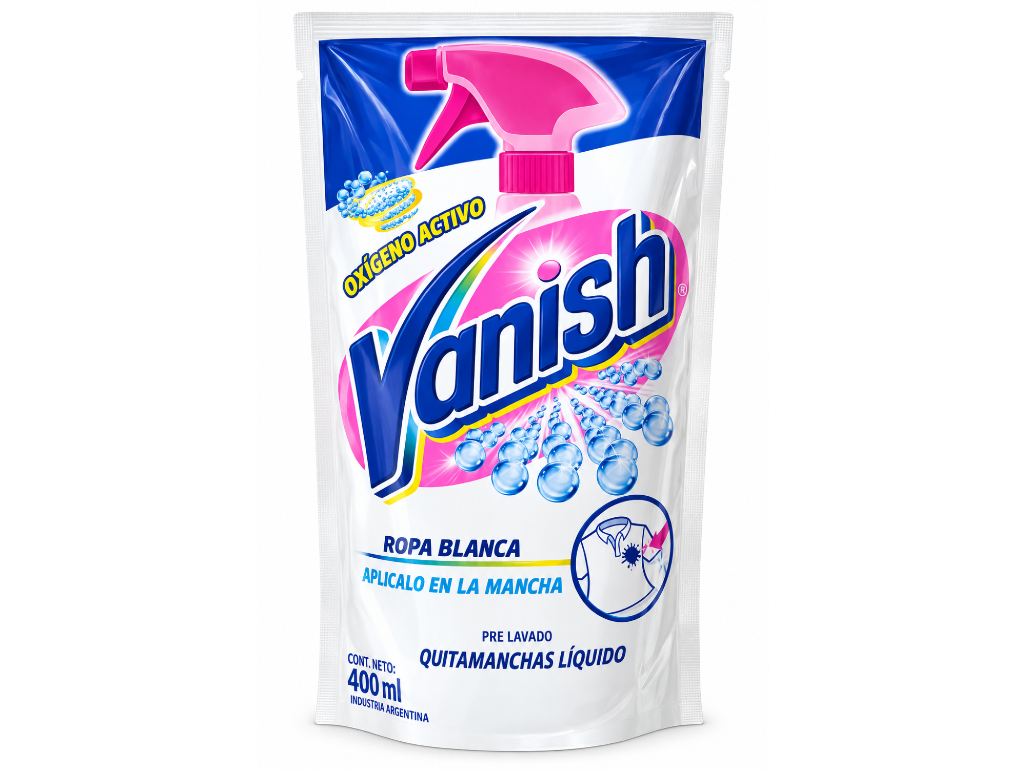 Quitamanchas Vanish 400 ml Ropa Blanca