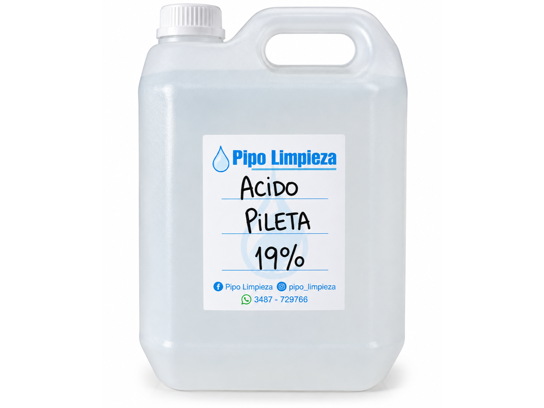 Ácido para Pileta al  19% x 5 lt