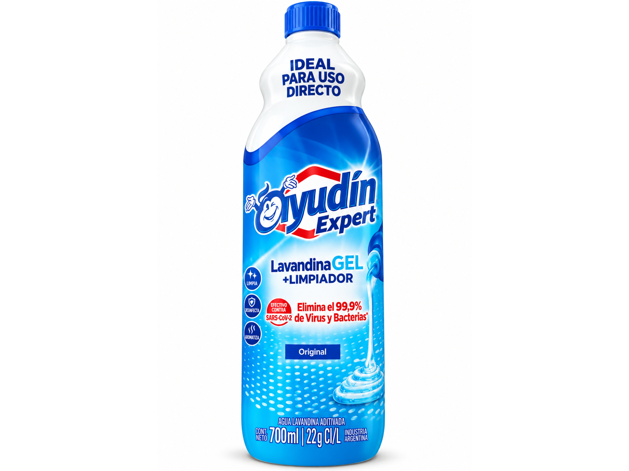 Lavandina en Gel Ayudin x 700 ml