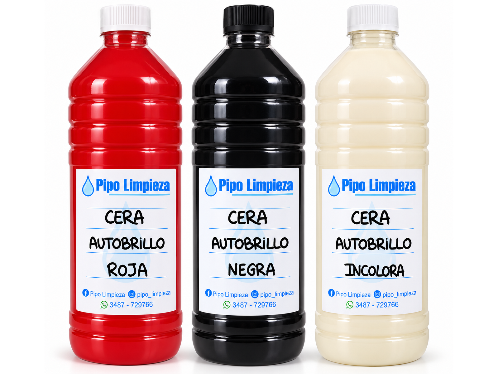Cera Auto brillo  Pura x 1 lt