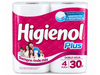 Papel Higiénico Higienol Doble Hoja 4 x 30 mt