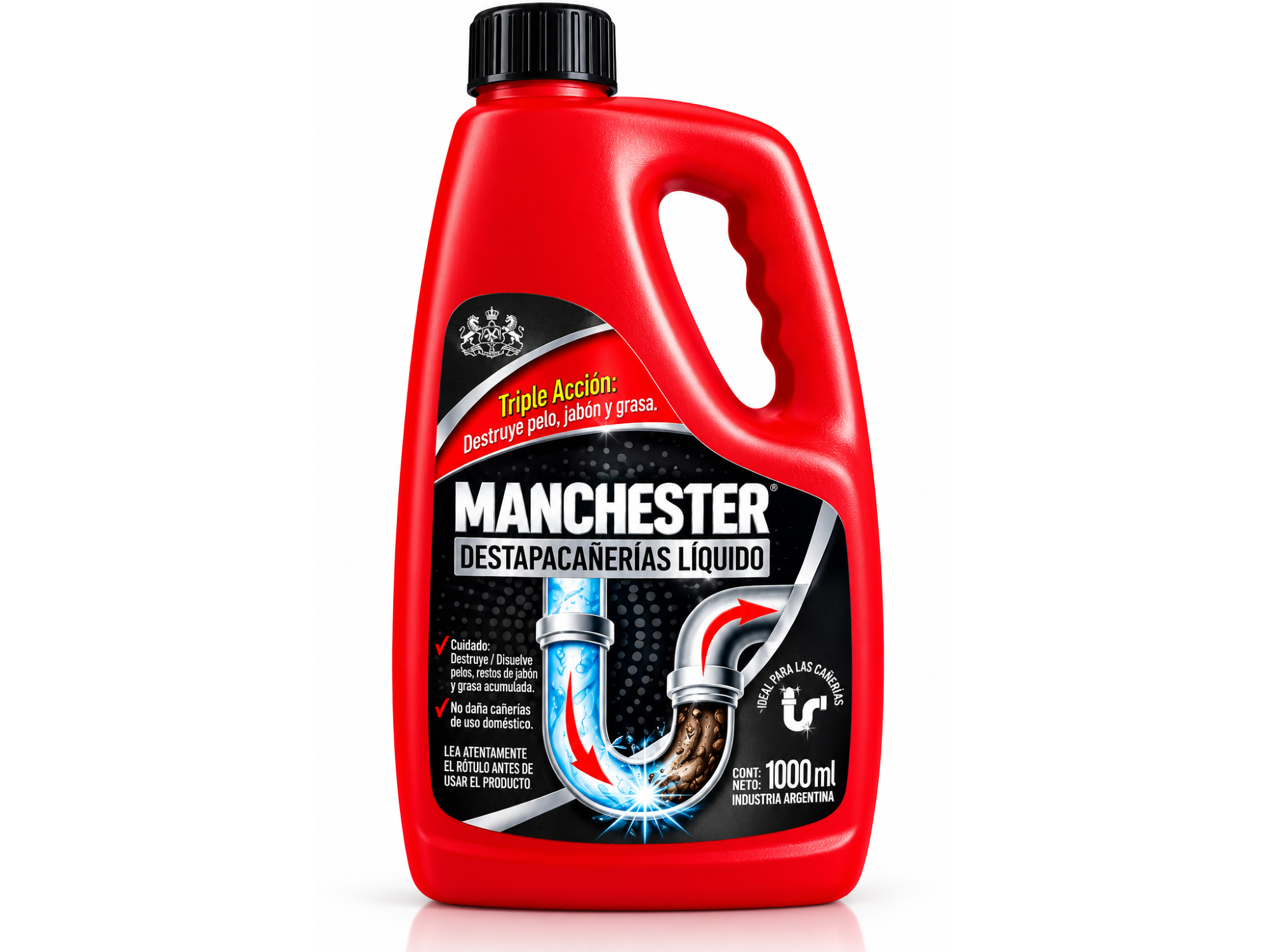 Destapacañerias Manchester x 1 lt