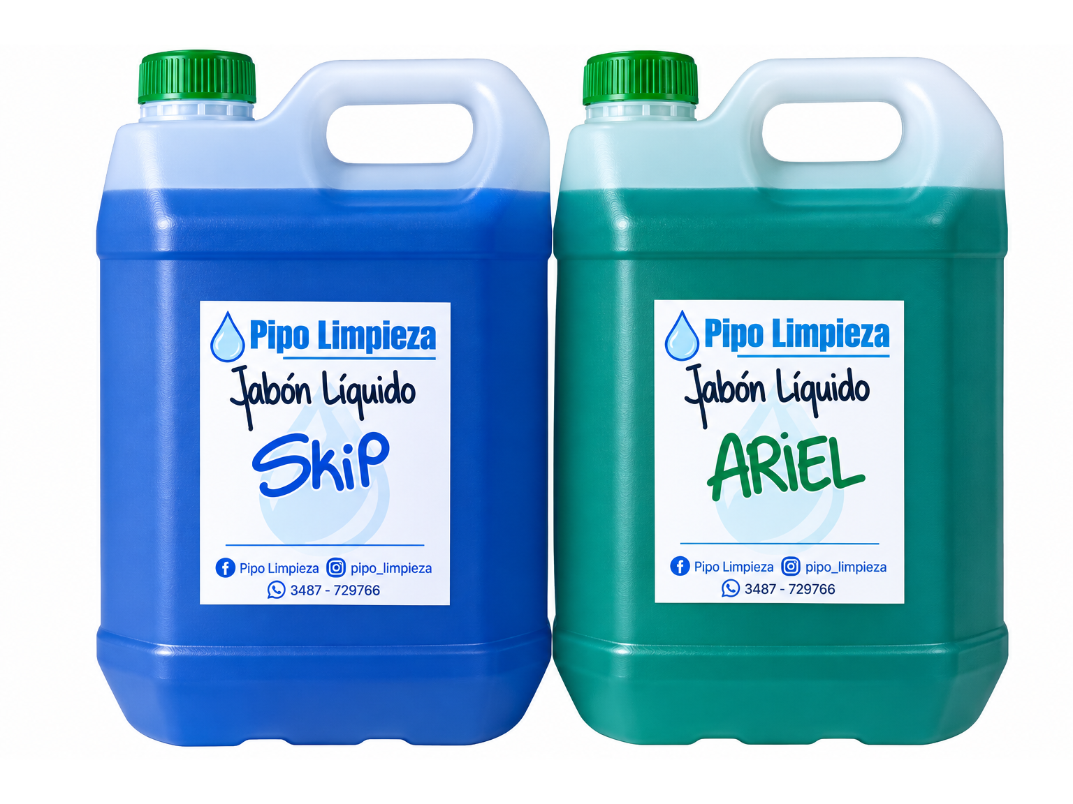 Jabón Líquido Común x 5 lt de Pipo Limpieza