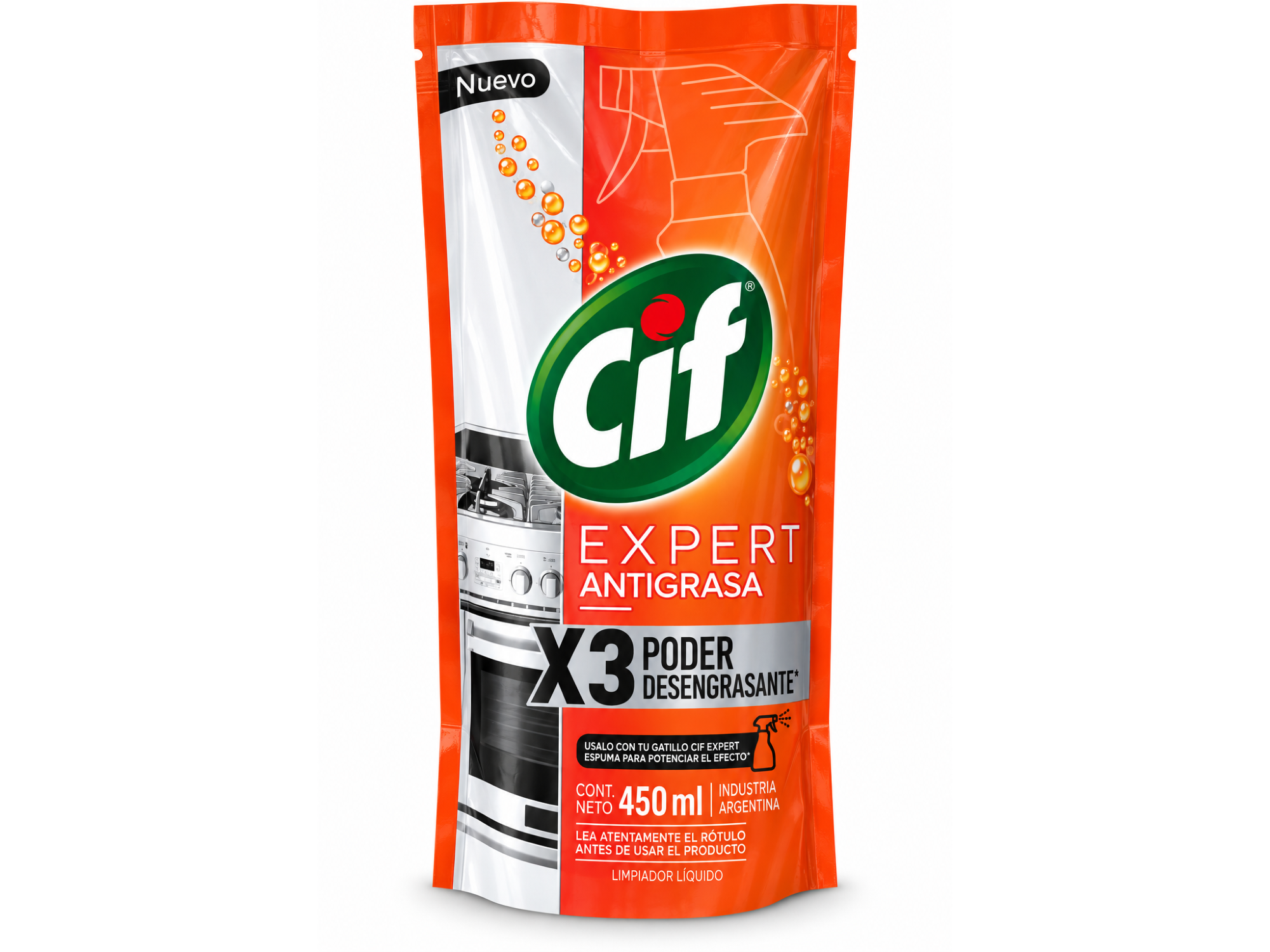 Desengrasante Cif  x 450 ml Repuesto
