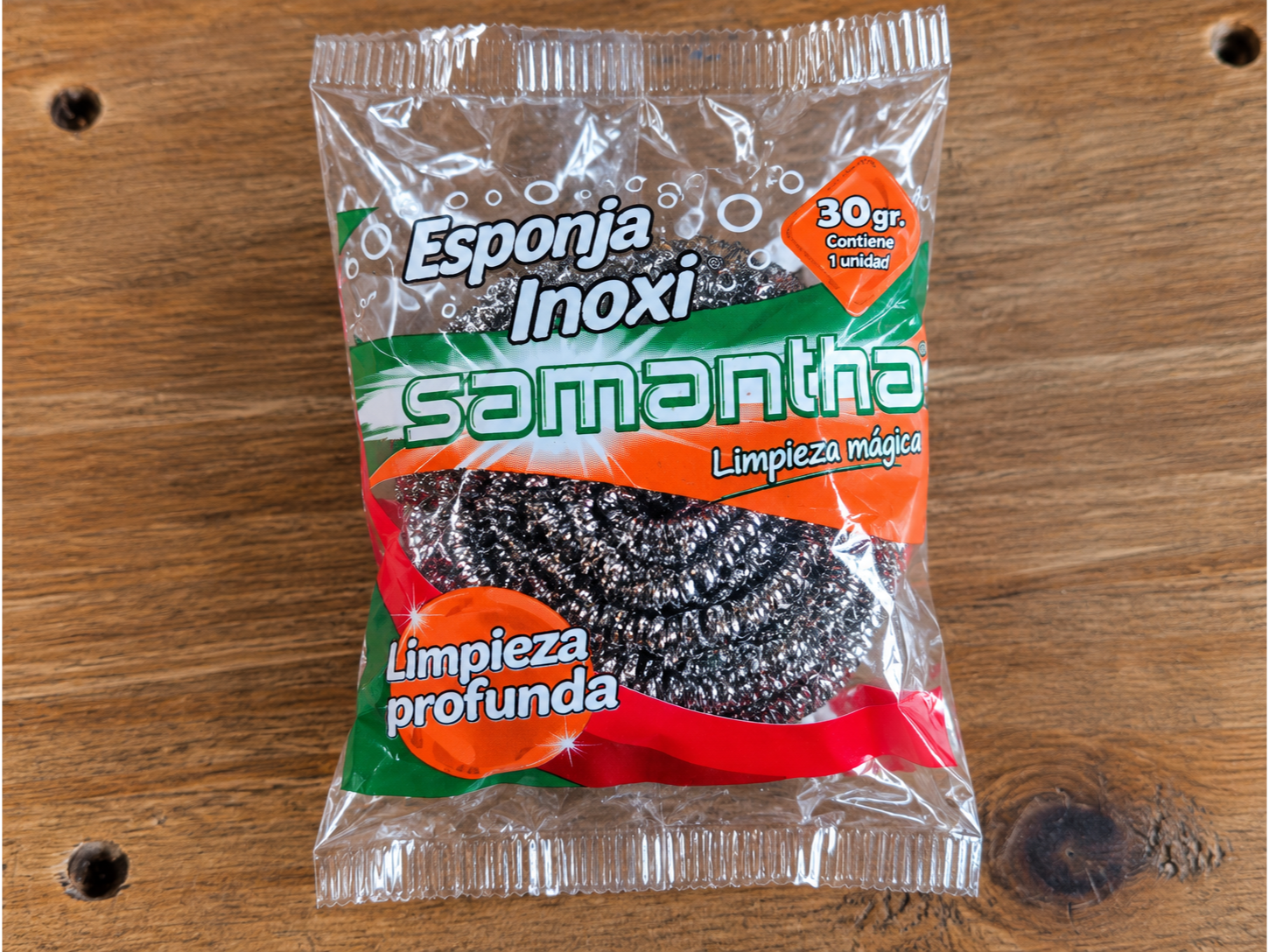 Esponja Acero 30 gr Samantha