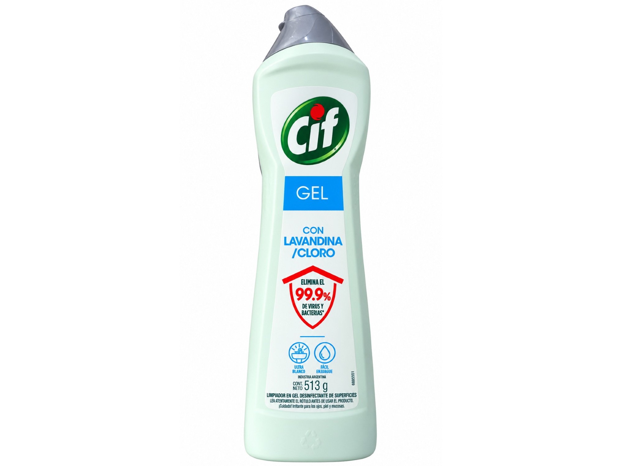 Cif en Gel con Lavandina 500 ml