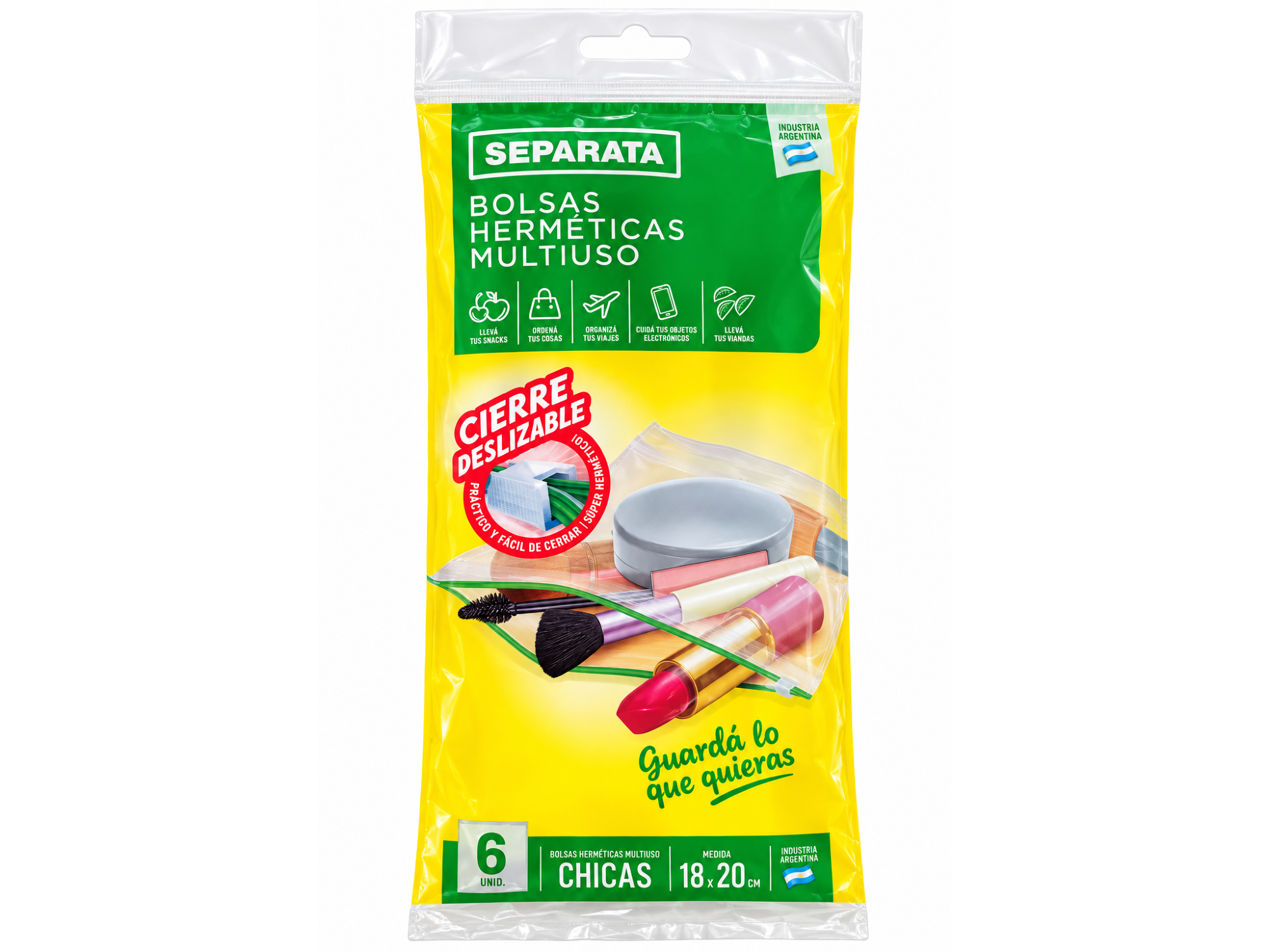 Bolsas Herméticas Multiuso 18 x 20 x 6 uni