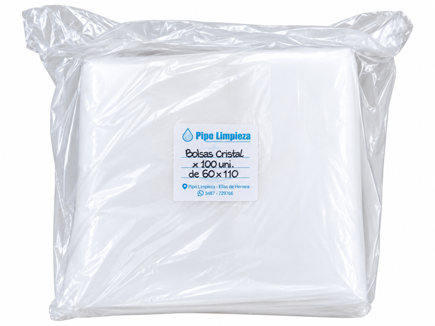 Bolsa Residuos Crystal 80 x 110