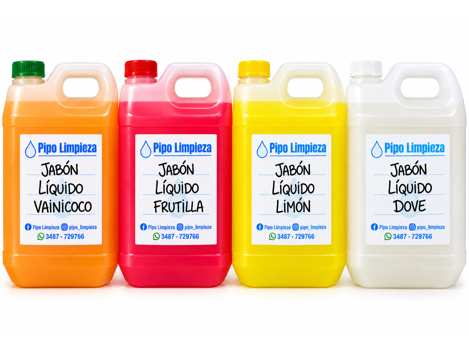 Jabón Líquido Pipo x 5 lt