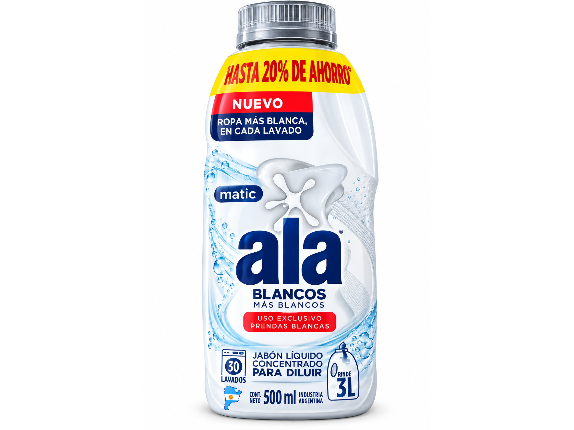 Jabón Líquido Ala Para Diluir x 500 ml D/P