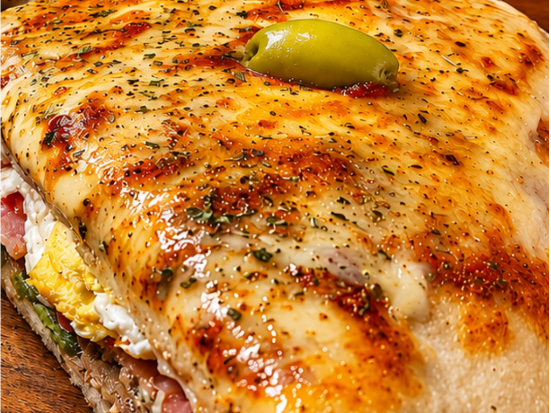 1/2 Pizzalomo + Gaseosa 1L