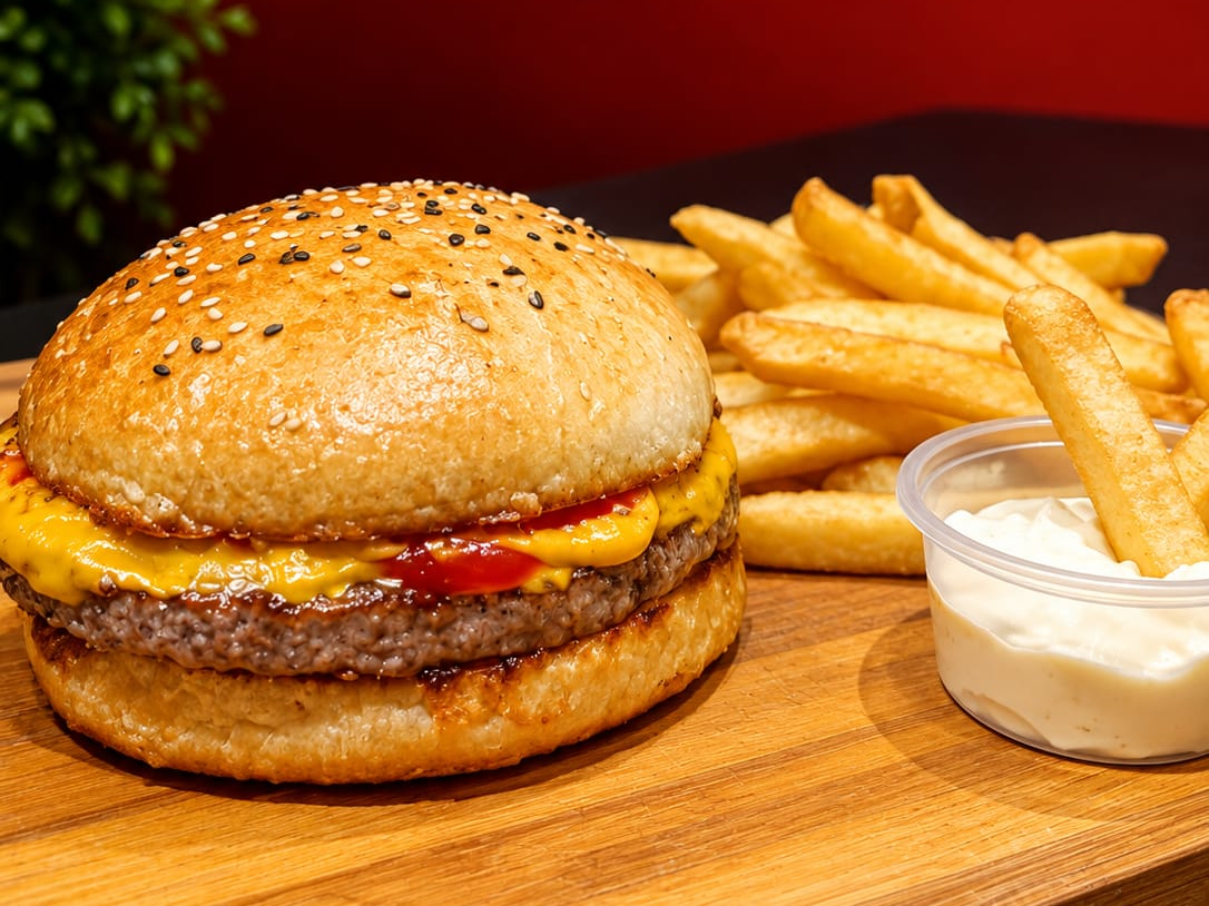 Burger Simple de UN Extra