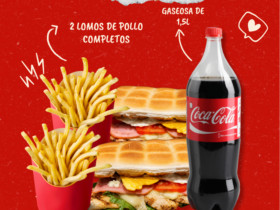 Combo Lomos Pollo