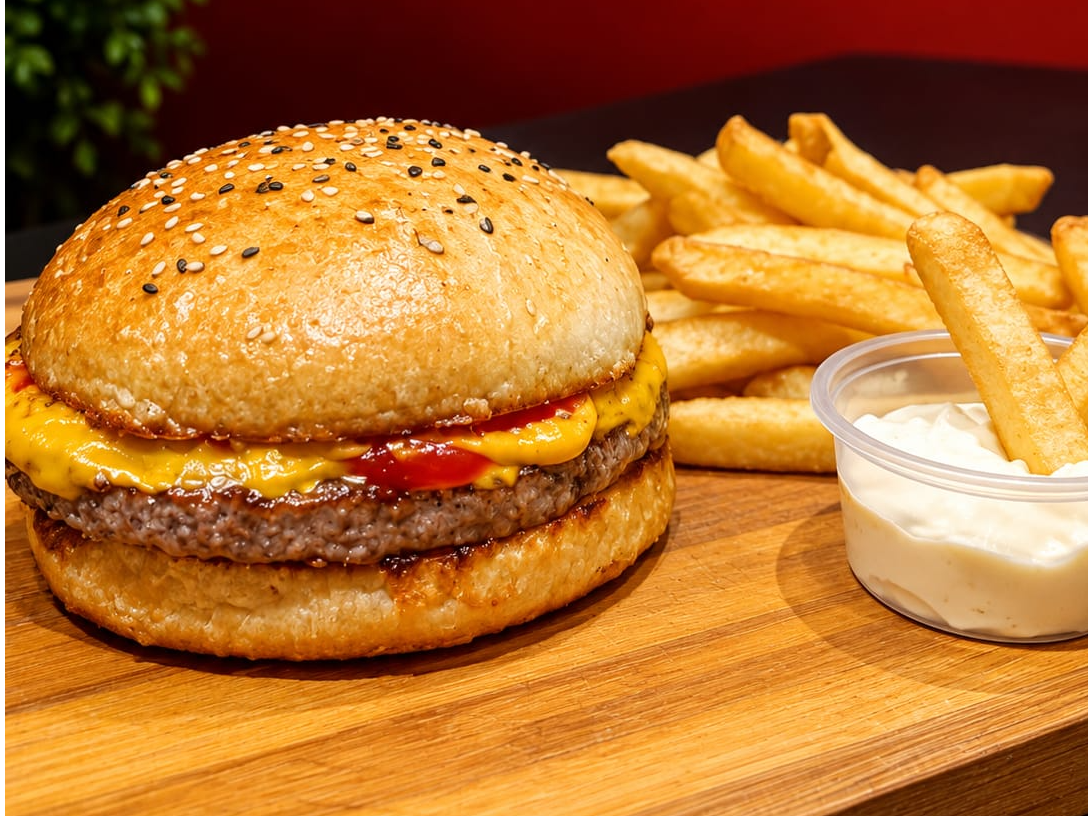 Burger Simple x2 de UN Extra
