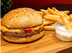 Burger Simple x2 de UN Extra