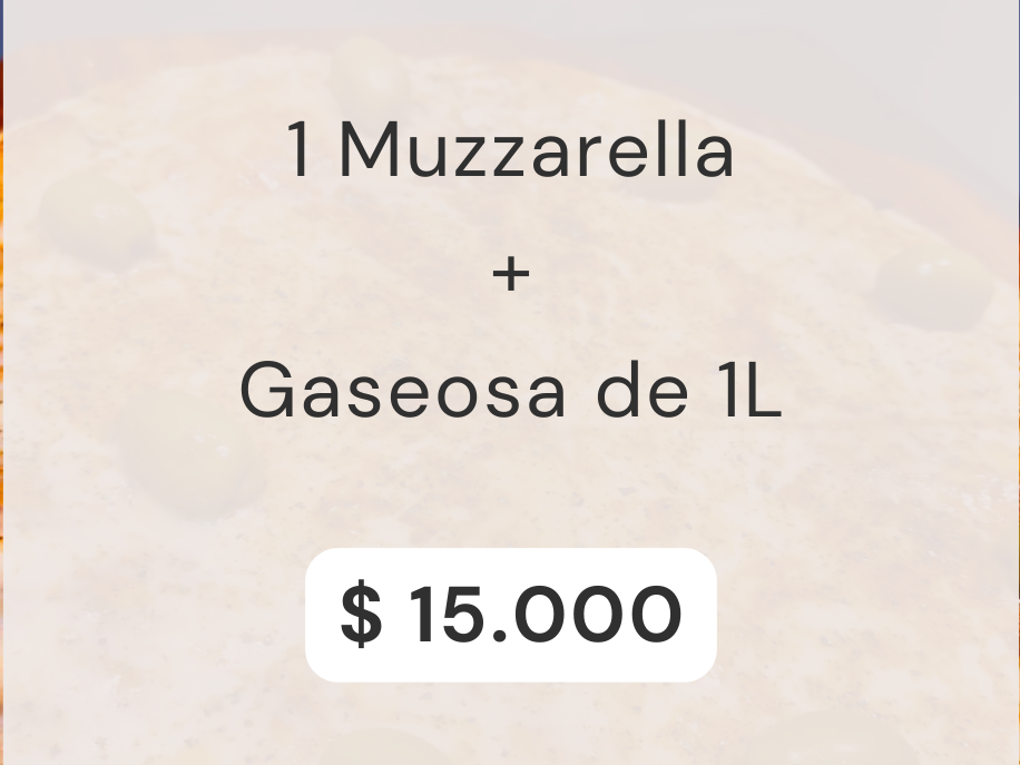 Muzza + Coca-Cola 1L