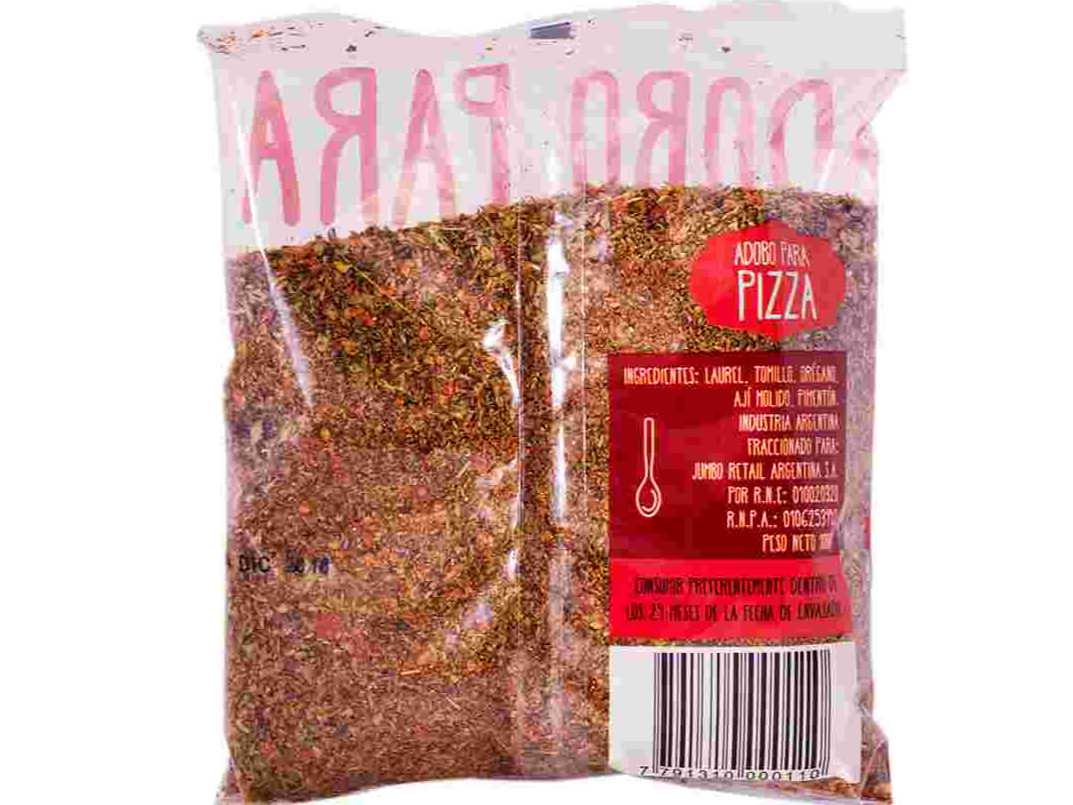 CONDIMENTO PARA PIZZA 1KG