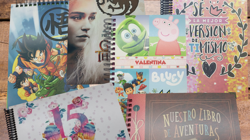 CUADERNOS y AGENDAS A4