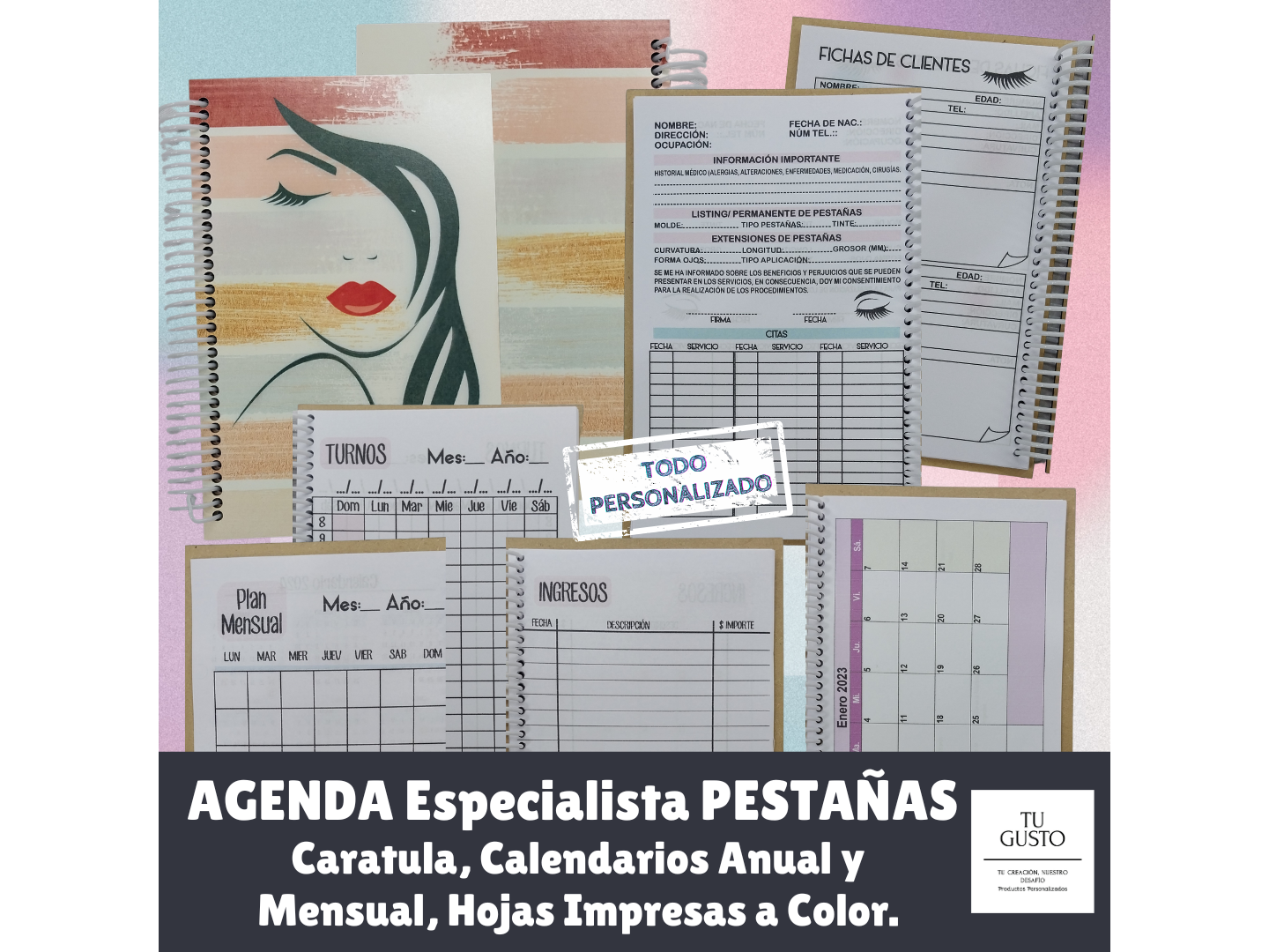 AGENDA ESPECIALISTA EN PESTAÑAS
