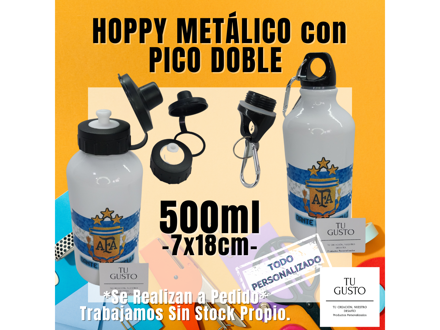 HOPPY METÁLICO  500ml