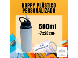 HOPPY PLÁSTICO PERSONALIZADO de 500ml