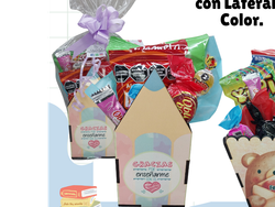 Caja Lápiz  con Golosinas (15x8cm)