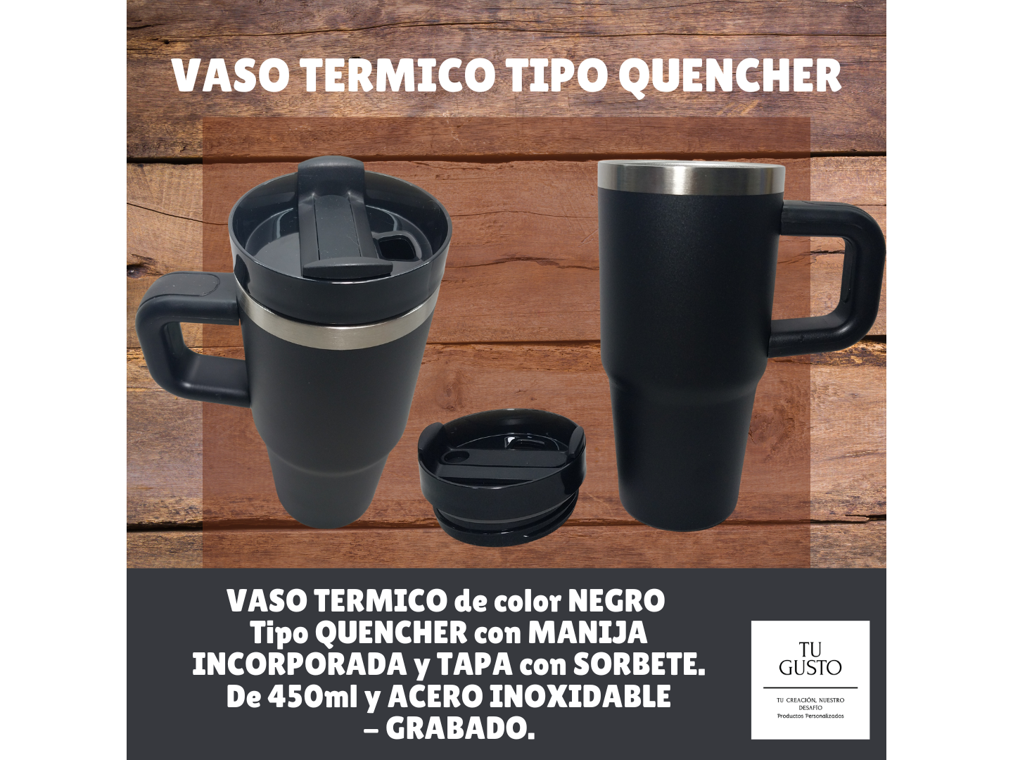 VASO TERMICO TIPO QUENCHER