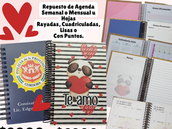 AGENDA  o CUADERNO